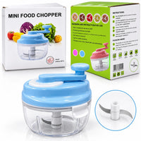Manual Mini Food Chopper – Multi-Purpose Vegetable Cutter