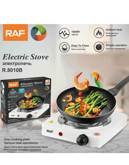 RAF 1000W Portable Electric Stove — Hot Plate Electric Cooker R.8010B