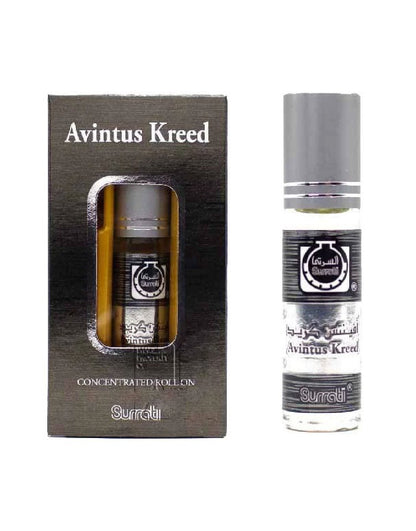 Pack of 3 Surrati Perfume Oils Inspired by Aventus Creed, Millionaire & Dunhill Desire Red