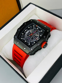 CURREN 8438 - Skeleton Watch For Men's