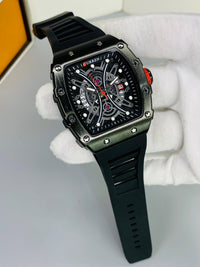 CURREN 8438 - Skeleton Watch For Men's