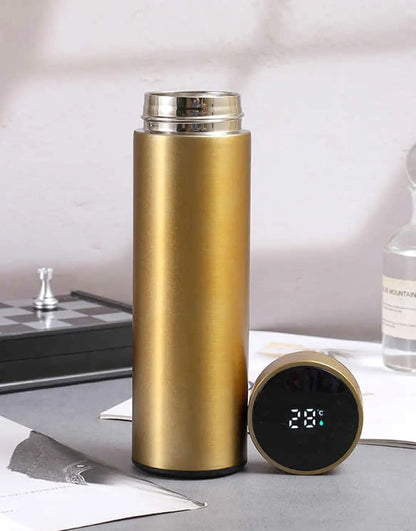 LED Temperature Display Water Bottle 500ml | Stainless Steel Vacuum Insulated Thermos